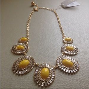 Kate Spade Yellow Statement Necklace